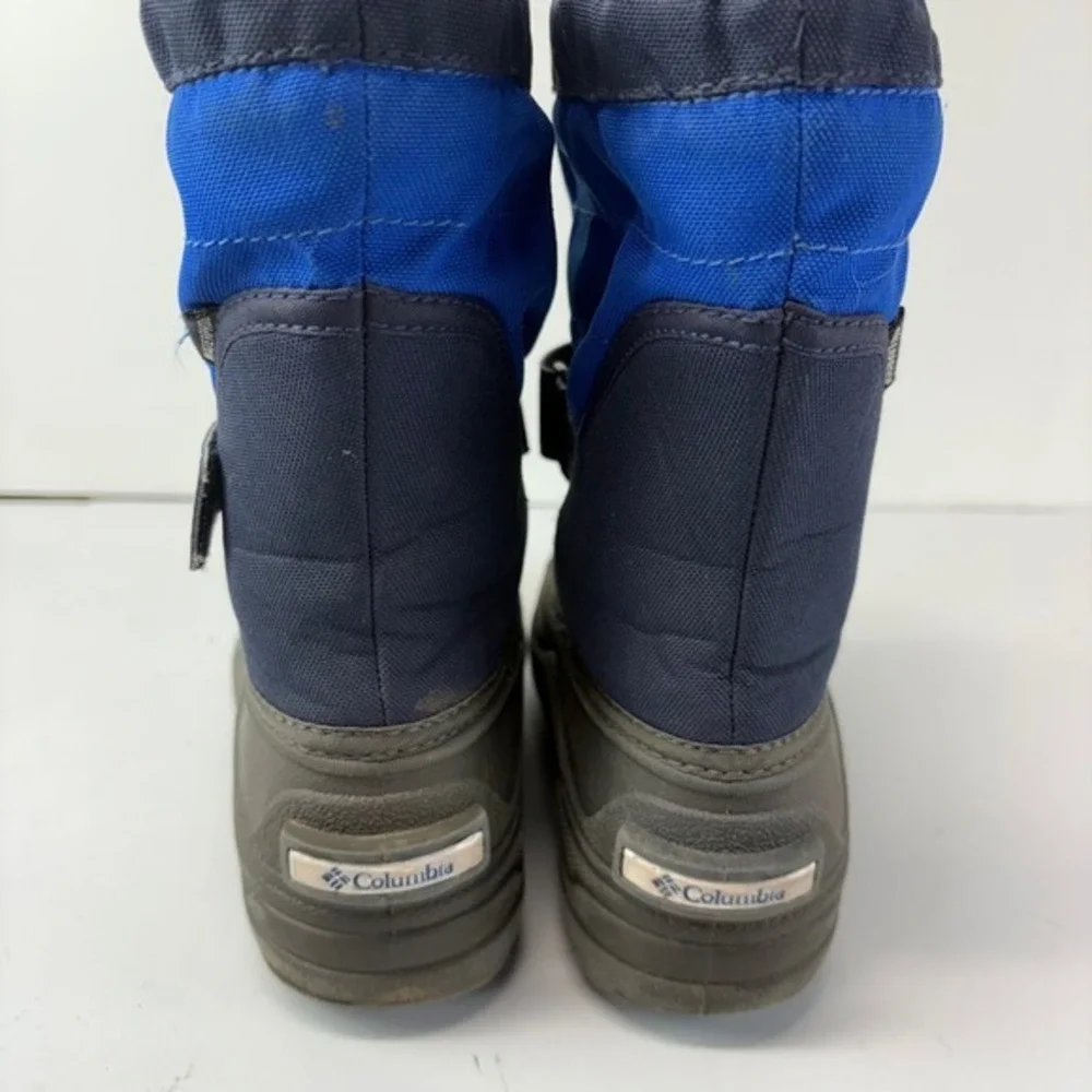 Columbia‎ Winter Snow Boots Little Kid Size 13 Blue Gray Waterproof